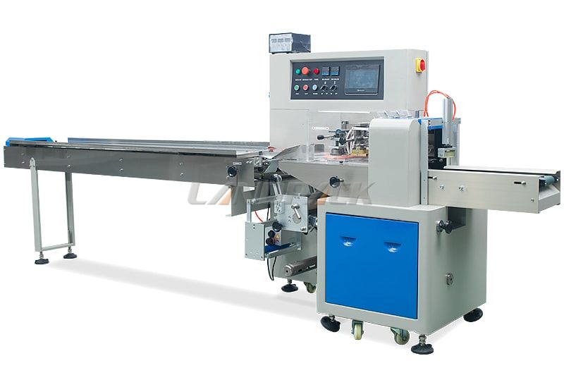 Horizontal Automatic Flow Wrapper Machine(down-paper )